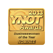 Lauren MacEwen YNOT Business Woman of the Year Nominee 2013